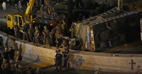 Bullets hit Lebanese defense minister’s car as he was on the road near Beirut but no one was hurt