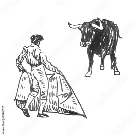 Bullfighter Drawing