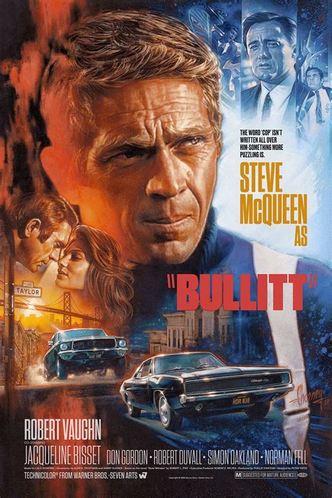 Bullitt (1968) movie posters - CineMaterial