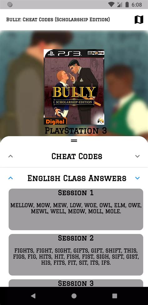 Bully Cheats For Xbox PlayStation 2 PlayStation 4 Wii Xbox