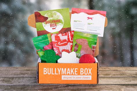 Bully box toys. Take a Bullymake Box 3 months plan for $36. Coupons Used. 5162 Times. Success Rate. 60%. ... Best Price on Heart chew by Bully make toys for $18. SHOW DEAL. Used ... 