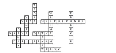 Bulmacalar Siyer-i Nebi.