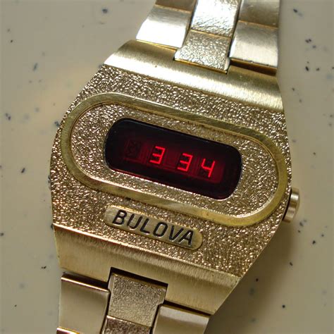 Bulova Digital Wristwatches for sale eBay