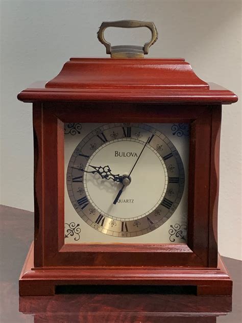 The dark Espresso finish truly accentuates the silver clock face and pendulum. The beveled glass on the front and the leaded glass effect on the sides allow light to shine in on the rotating pendulum which sparkles with 8 faceted crystals. Size: 11.5 Height x 9 Width x 5.5 Depth in. Retail Price:: $347.20 save 37%.. 