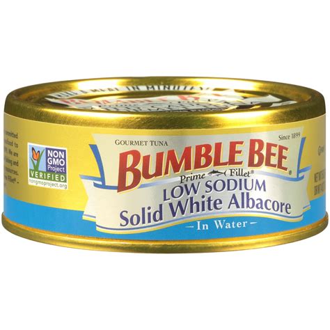 Bumble Bee Prime Fillet Very Low Sodium Solid White Albacore …