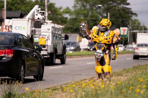 Bumblebee, the Cookie Monster, you name it, Virginia man dresses in costumes to make people smile