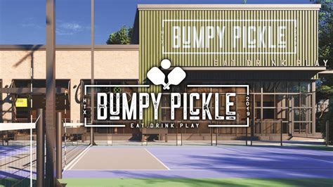 Spaces for hire at Bumpy Pickle. from $40000. hire fee / per day. Entire Venue. 500. 600. Whether you are planning a bachelorette party, a full-on tennis tournament, or a company celebration, Bumpy Pickle will help make your event a fun and memorable one. Get a little competitive with a game or two, or celebrate a birthday with your friends .... 