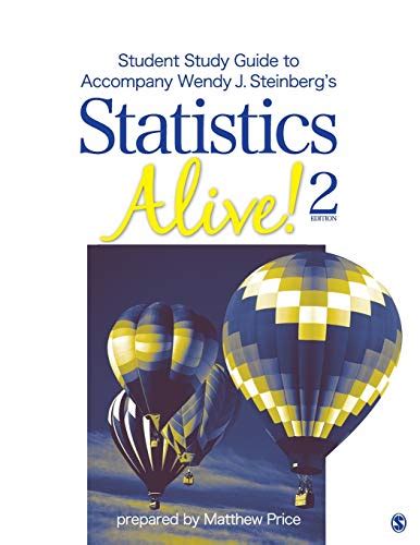 Bundle steinberg statistics alive 2e steinberg student study guide to accompany statistics. - Manual of contract documents for highway works vol 2 notes.
