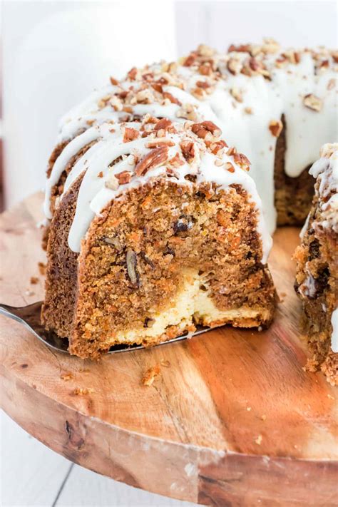 Bundt carrot cake. Published on June 2, 2023 Rate Save Jump to Recipe Jump to Video Indulge in pure bliss with our Carrot Bundt Cake – a moist symphony of grated carrots, crunchy pecans, and warm spice s, crowned with a … 