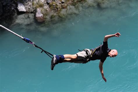 Bungee jumping bungee jumping. Check your body condition. In general bungee jumping is very safe but certain conditions can make it potentially dangerous. … 