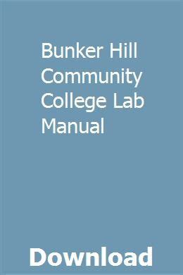 Bunker hill community college lab manual microbiology. - Ge universal remote 24991 c instruction manual.