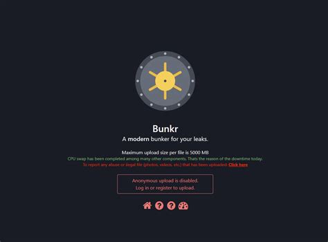 Bunkr file. Boofie's Bunker is a survival horror game about escaping a bunker that the protagonist was mysteriously transported to. The story is non-linear and is told through memories. Memories are unlocked after winning each difficulty of each level. More levels are unlocked by further investigating sounds or out-of-the-ordinary things inside the bunker. 