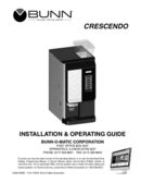 Bunn crescendo grinder inactive.  How can I adjust the brewing temperature o...