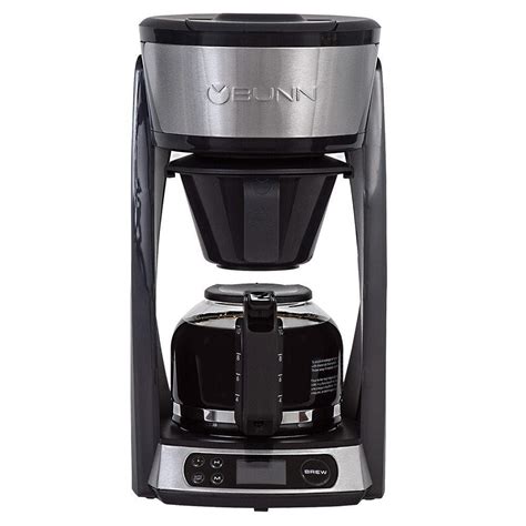 Bunn programmable coffee maker.  Heat N' Brew 10-Cup programmable coffee maker features pro...