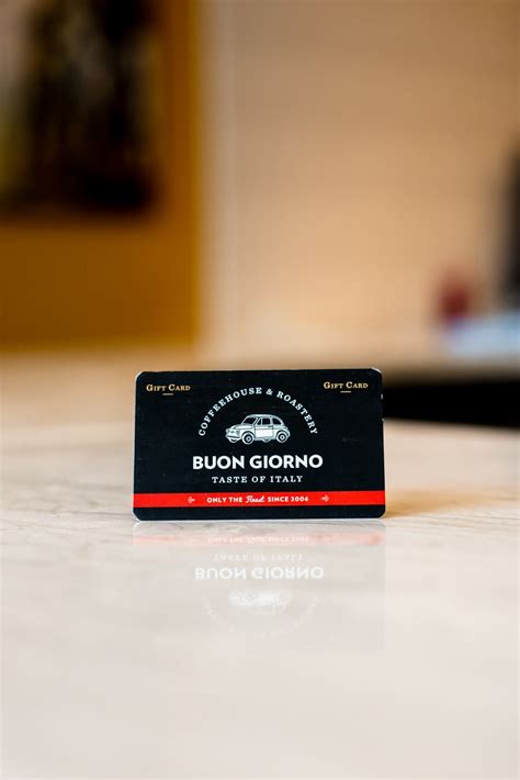 Buon Giorno Gift Card – Buon Giorno Coffee