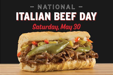 Buona giving away free sandwiches for National Italian Beef Day