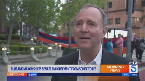 Burbank mayor backs Lee after withdrawing Schiff endorsement