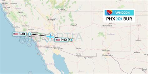 Flying time from Phoenix, AZ to Burbank, CA. The total flight duration from Phoenix, AZ to Burbank, CA is 1 hour, 7 minutes. This is the average in-air flight time (wheels up to wheels down on the runway) based on actual flights taken over the past year, including routes like PHX to BUR . It covers the entire time on a typical commercial flight .... 