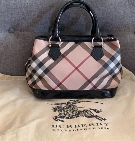 Burberry Bag Appraised Authentic br89 London Nova Check …