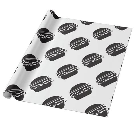 Burger Gift Wrapping Paper