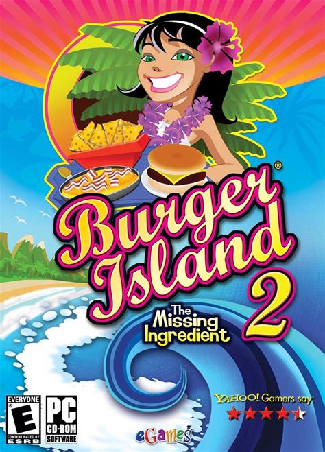 Burger island game. Burger Island. As Patty Melton, the new owner of the tropical island-based Beach Burger restaurant, you must grill burgers, cook fries, and blend milkshakes all to order. Earn money to spread your franchise all the way to the capital city of Honochuchu. Buy new recipes from the mysterious Tiki Guy and watch your business erupt! 