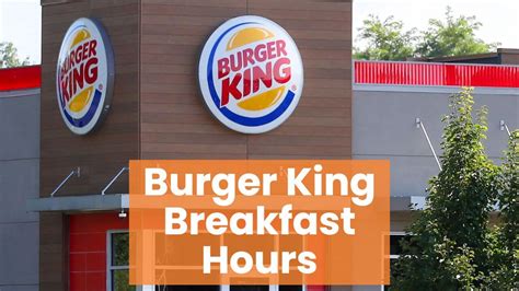 Burger king breakfast hours near me. Things To Know About Burger king breakfast hours near me. 