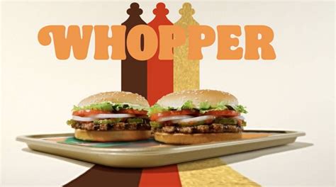 The commercial is dazzlingly simple.We see a sizzle reel of Burger King accoutrements: porcelain mayonnaise, crispy bacon, and thick ketchup, all piled on top of plump, juicy Whopper patties.. 
