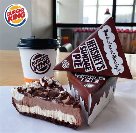 Burger king hershey pie. You can buy a whole pie at your local supermarket in the freezer section. [deleted] •. I couldn’t stand the snickers pie. The Hershey pie is good but very sweet in my opinion. Scourgestarwolf. •. I thought the Snickers one was delicious. Especially the Pie Crust, thought it was out of the world. 