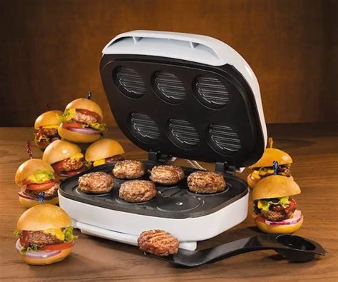 4. Burger Art Burger Press with Recipe eBook. Check Price. The Burger Art Burger Press is the best burger press on the market. This multifunctional 3 in 1 press can create delicious sliders, stuffed burgers and regular burgers. It has a quality non stick coating that allows you to easily remove the burger once pressed.. 