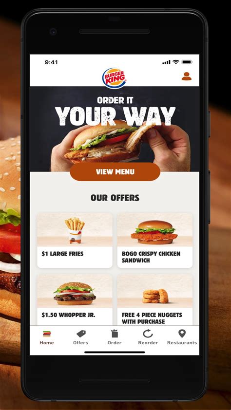 Burgerking app. Hamburger/chicken king order, delivery, and membership accumulation all in one place with the Burger King app! Be the first to experience weekly discounts in the app! Lots of discount coupons,... 