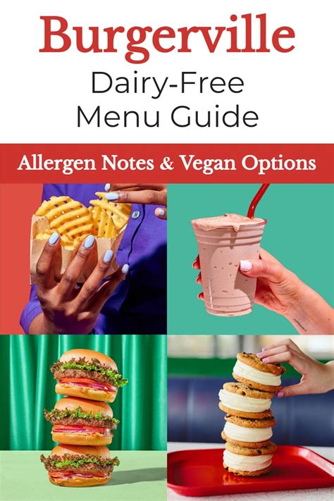 Burgerville allergen menu. Nutrition and allergen information for Burgerville menu items is based on standard recipes and ingredient information provided by suppliers. Variations may occur due to use of an alternate supplier or differences in product portioning. We cannot guarantee that our menu items will remain free of the posted allergens due to possible cross-contact ... 