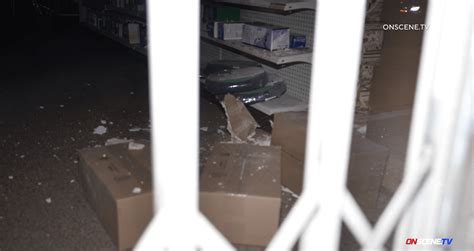 Burglars smash through wall to get into pharmacy