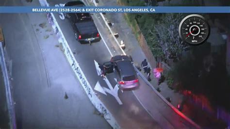 Burglary suspects out of O.C. lead CHP in pursuit into L.A. County
