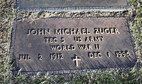 Burial records: Michael Zuger (1914-2008) ... John Zugg (1897 …