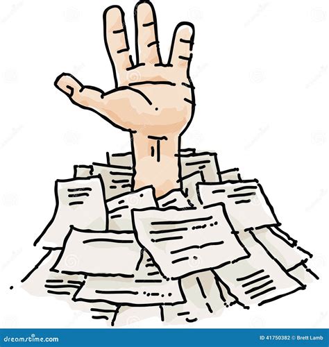 Buried In Paperwork Cartoon Pictures, Images and Stock …