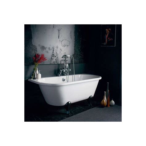 Burlington Avantgarde Back to Wall Roll Top Bath with