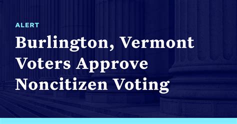 Burlington approves noncitizen voting
