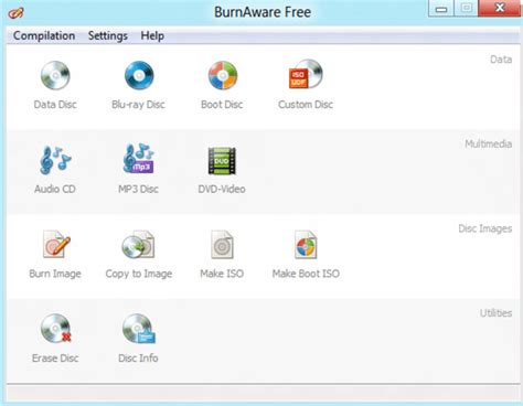 BurnAware Free for Windows