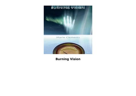 Burning Vision English Edition