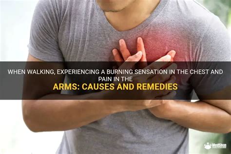 Burning in chest when walking