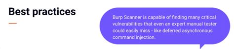 Burp scanner.  Unleash Burp Suite's full power with Burp Wrapper, a REST API fo...