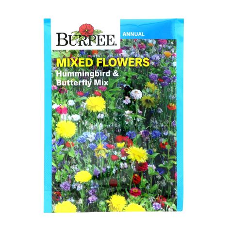 Burpee Mixed Flowers, Hummingbird & Butterfly Mix Seeds