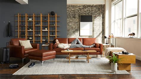 Burrow furniture. Burrow couches, which you order online, are modular, so they can be made bigger or smaller by adding or subtracting pieces. Prices range from $495 for an armchair to $1,745 for a four-seater with ... 