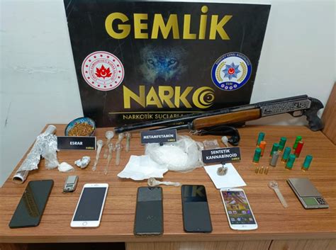 Bursa'da uyuşturucu ticareti iddiasıyla 9 şüpheli yakalandıs