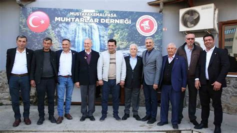 Bursa Büyükşehir Belediye Başkan Adayı Bozbey: “Muhtarlar mahallerinde yapılanlardan haberdar olmalı”s
