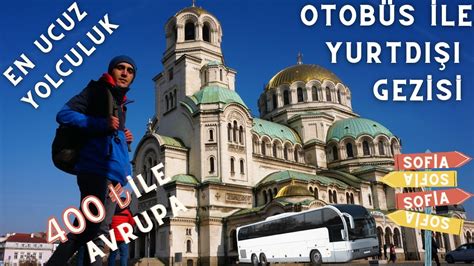 Bursa sofya otobüs