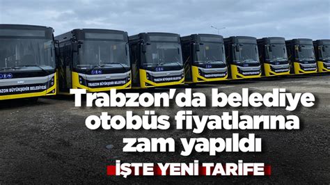 Bursada belediye otobüs fiyatları