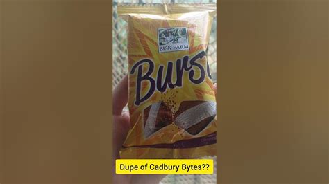 Burst : Alternative for Cadbury Bytes Try it Once 😋😋#food # ...