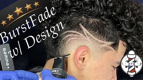 Burst fade freestyle design. 33. Slicked Haircut with a High Fade. Another take on the slick is the slightly parted, high pompadour with the fade. Notice how it is very angular on every side, giving the impression of a much slimmer and even gaunt face. It’s an illusion that will help you shed a few pounds. Have your facial hair cleanly trimmed to complement your sides ... 