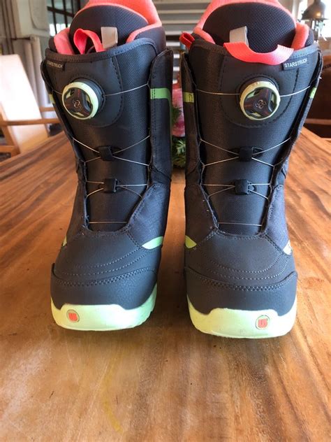 Burton Starstruck BOA Snowboarding Boots Sz 7 eBay